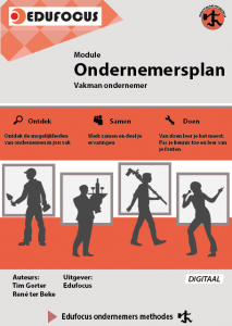 Vakman ondernemer, Ondernemersplan.